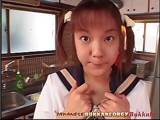 Abridged Japanese Schoolgirl Cum Imperceivable - Japanese Bukkake Orgy