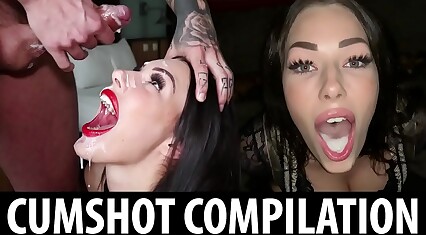 Consenting Sluts Don't Trick Be transferred to Cum - SHAIDEN Bounder FACIAL & CUMSHOT COMPILATION